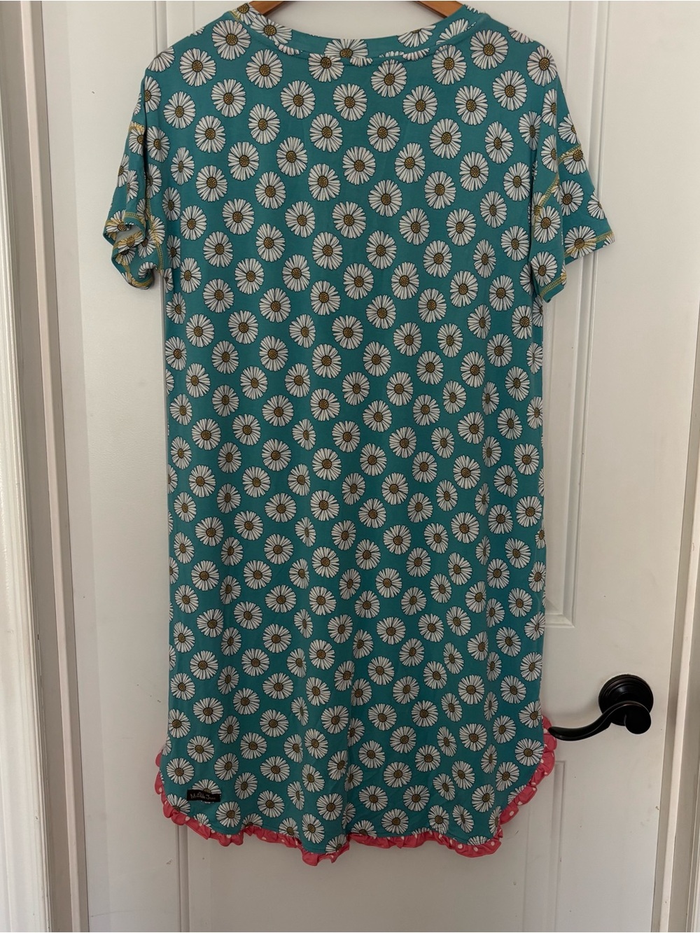 Matilda Jane Enchanted Cora daisy print sleep shirt nightgown small soft floral - Picture 2 of 12